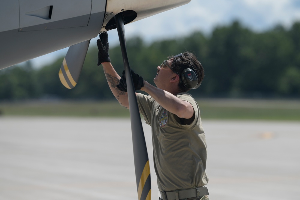 119th Aircraft Maintenance Squadron receives MQ-9 Reaper during Northern Strike