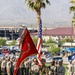 Delgadillo is relieved by Miranda as the 2/7 Sergeant Major during a relief and appointment ceremony
