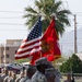 Delgadillo is relieved by Miranda as the 2/7 Sergeant Major during a relief and appointment ceremony
