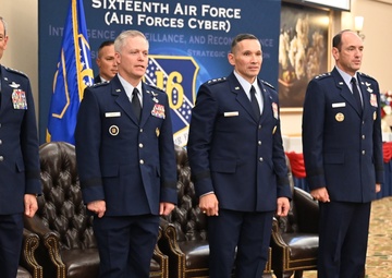 16th Air Force (AFCYBER) welcomes new commander