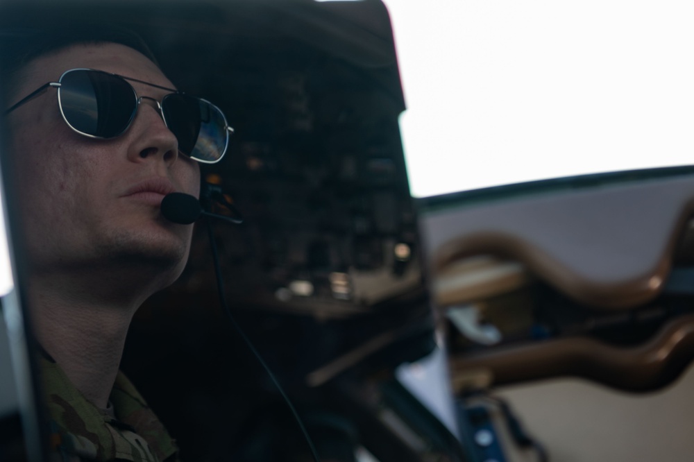 32 ARS KC-46 crews launch sorties during BE 24-3