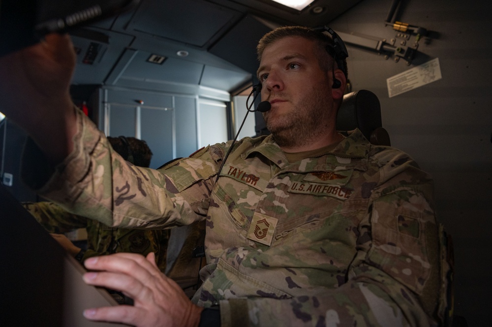 32 ARS KC-46 crews launch sorties during BE 24-3