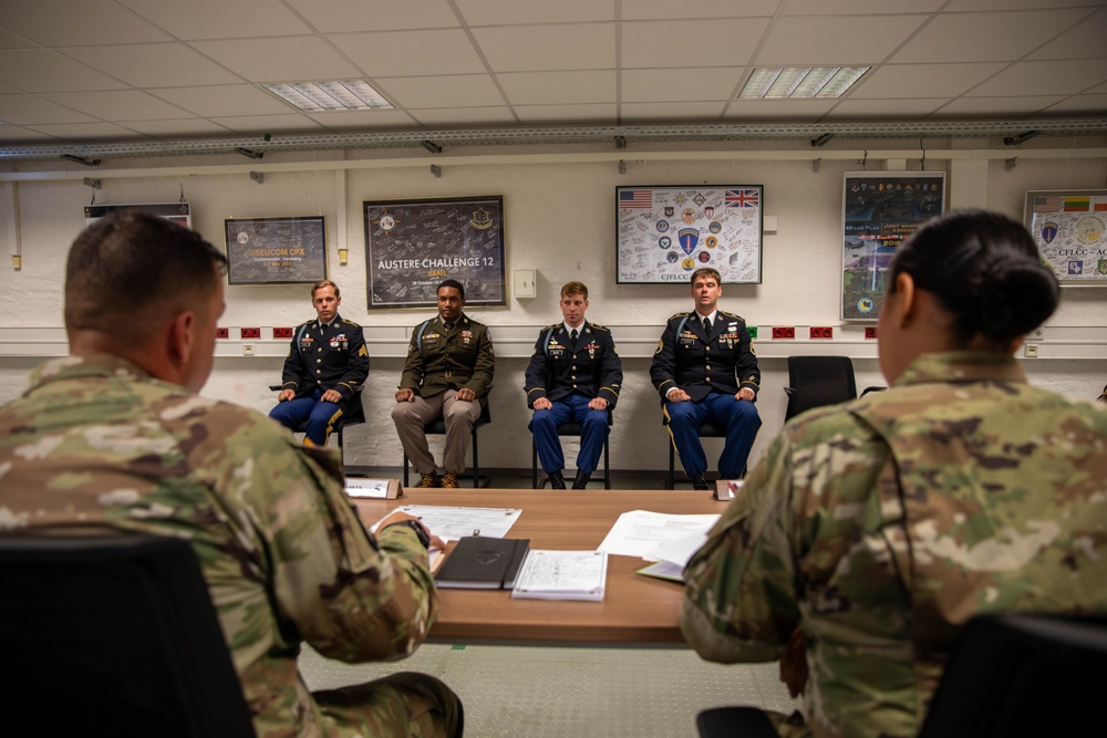 U.S. Army Europe and Africa Best Squad Competition: Military Board