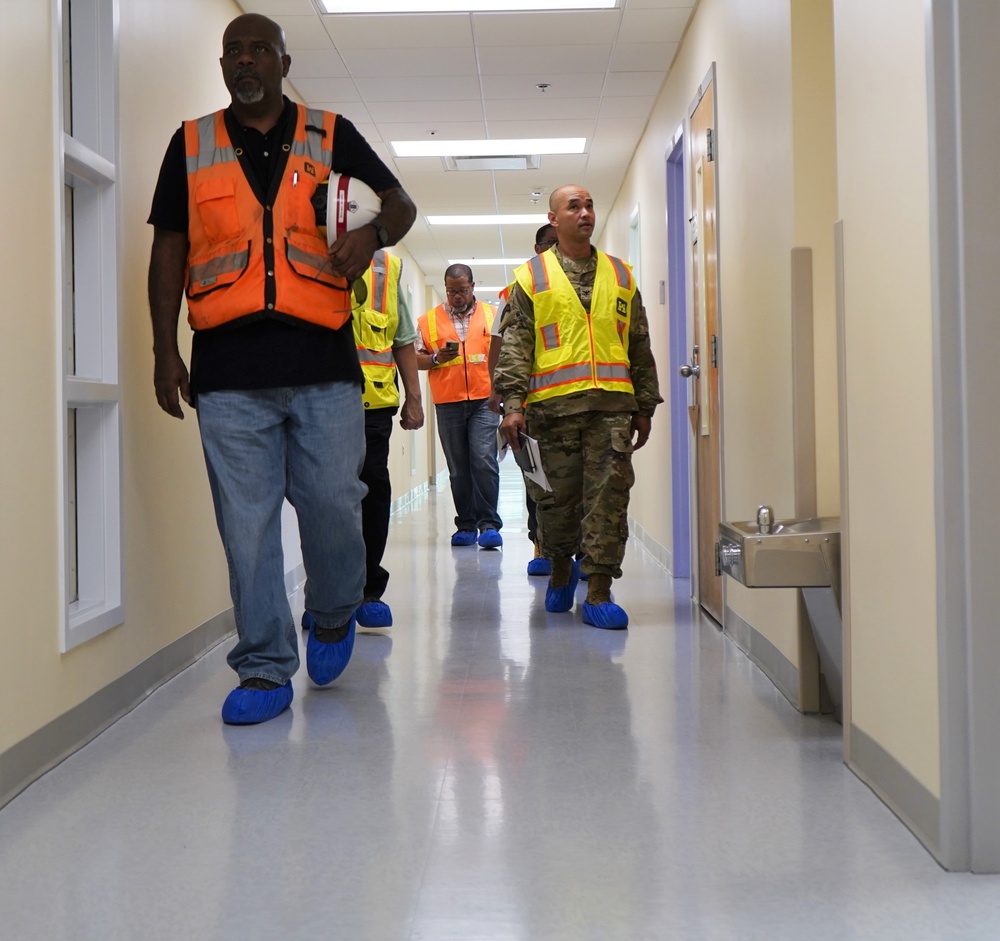 USACE Baltimore District Commander Tours Military Construction Projects on Fort Meade