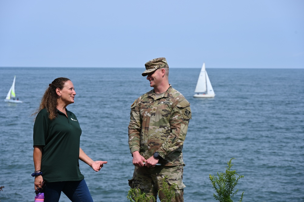 USACE Buffalo District Command Team Visits Old Fort Niagara