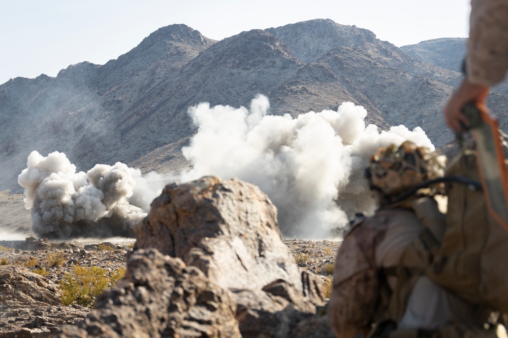 Marines with 1/2 conduct company attacks during SLTE 5-24