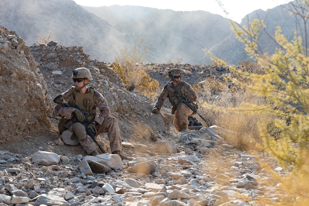 Marines with 1/2 conduct company attacks during SLTE 5-24