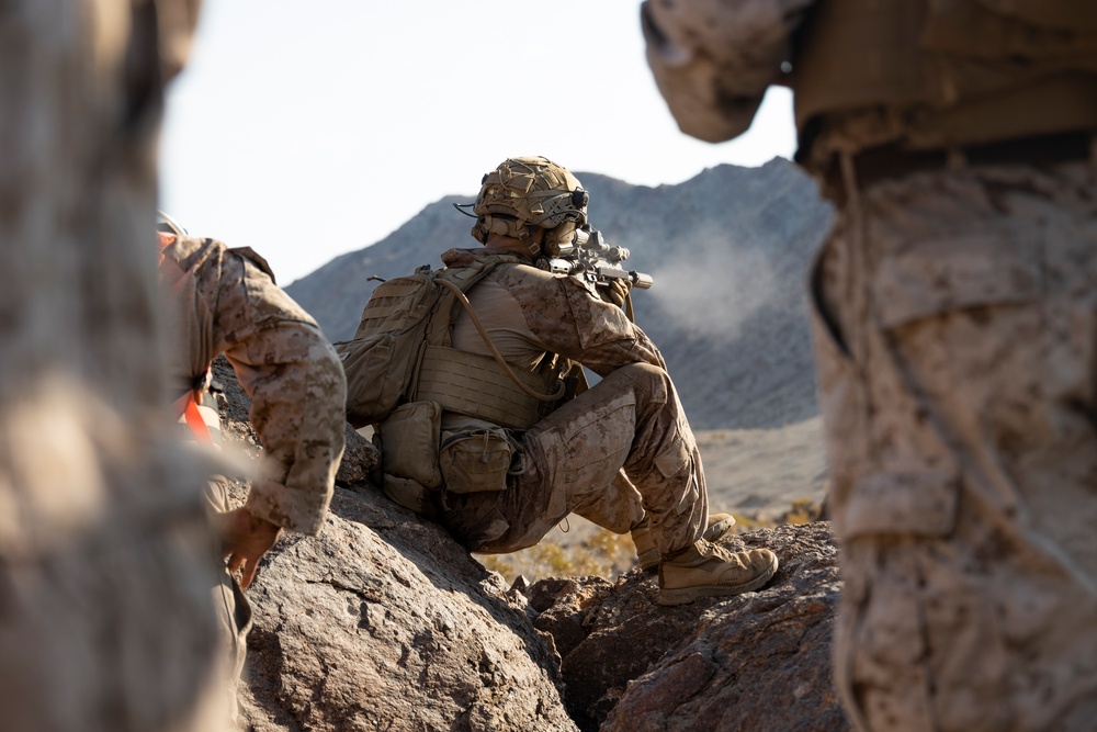 Marines with 1/2 conduct company attacks during SLTE 5-24