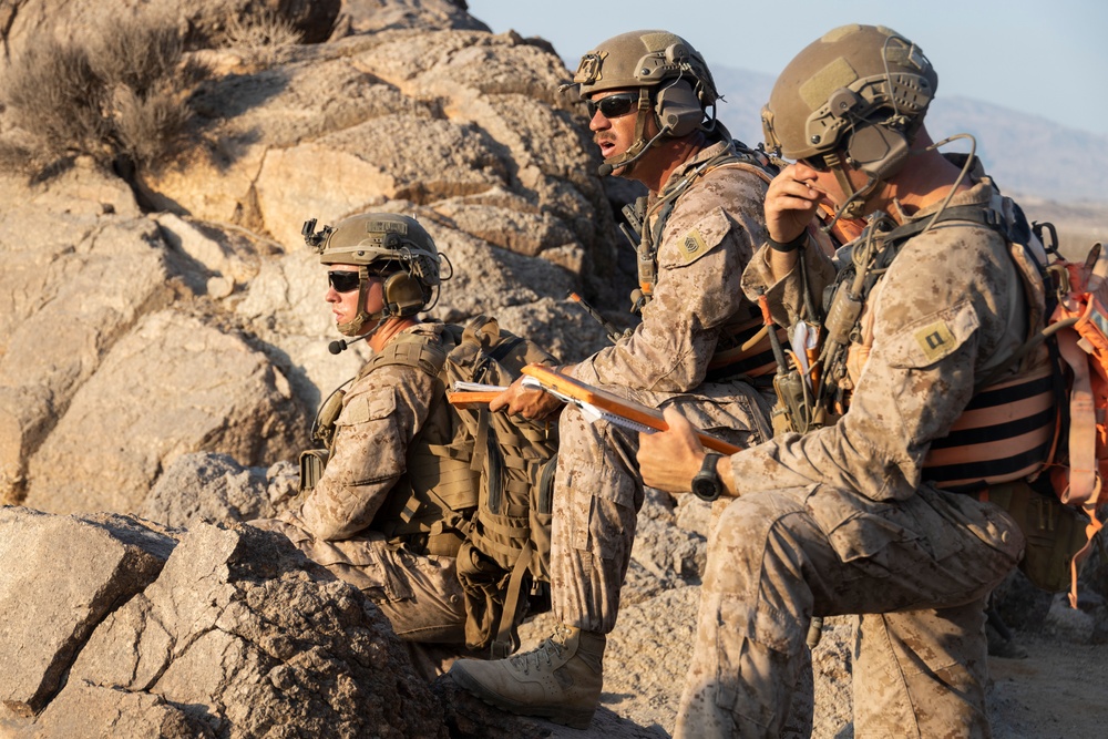 Marines with 1/2 conduct company attacks during SLTE 5-24