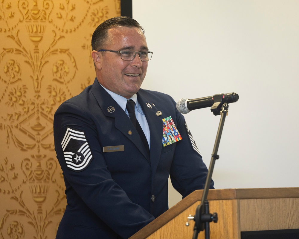 CMSgt Faciane Retires