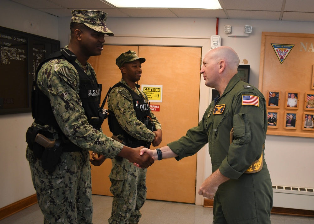 Naval District Washington Commandant Tours Pax River