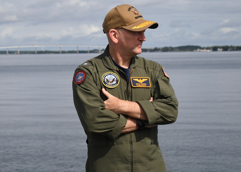 Naval District Washington Commandant Tours Pax River