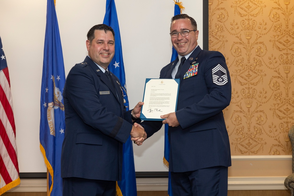 CMSgt Faciane Retires