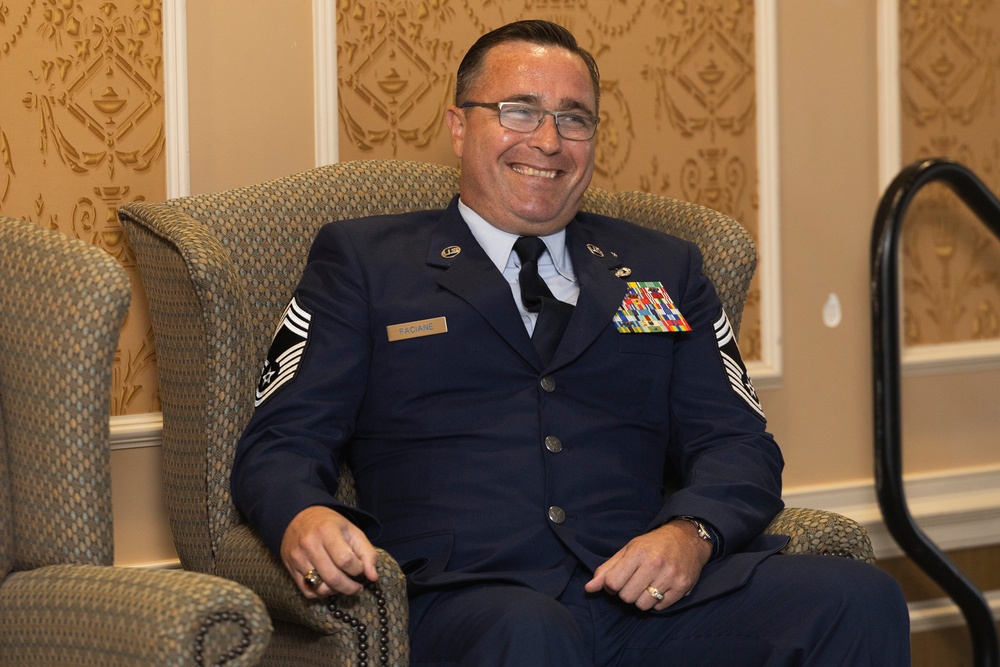 CMSgt Faciane Retires