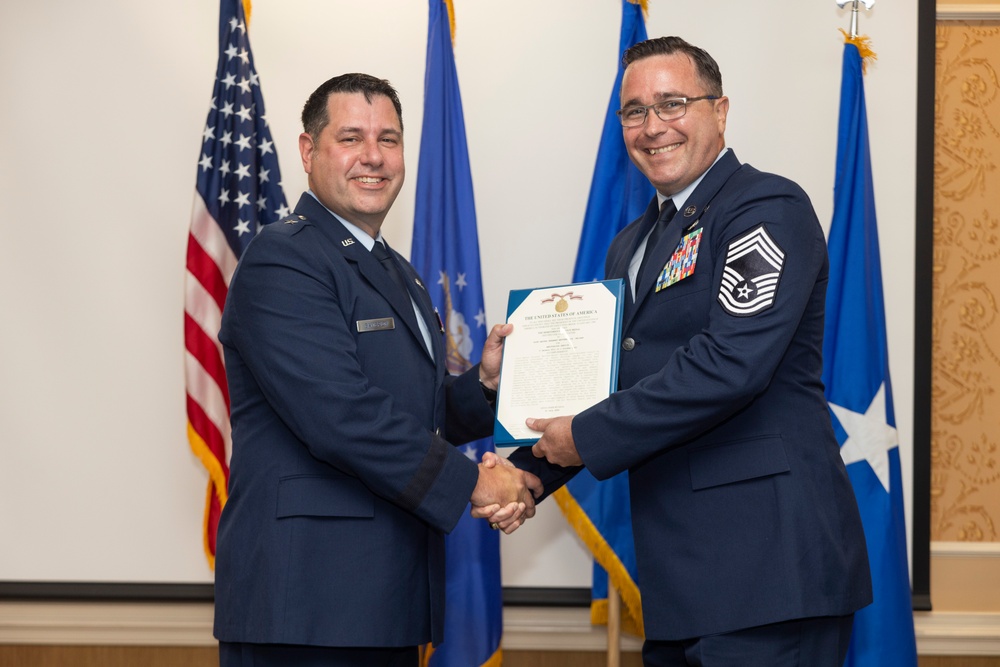 CMSgt Faciane Retires