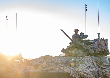 2nd LAR participates in platoon attacks during an ITX as part of SLTE 5-24