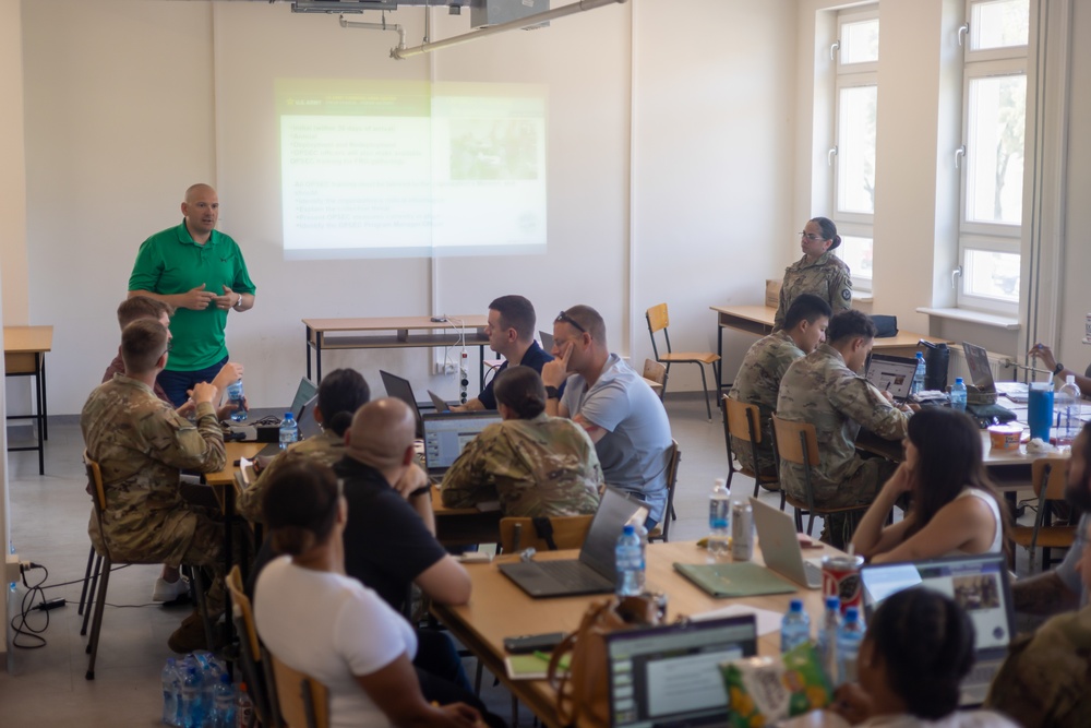 U.S. Army Garrison-Poland Conducts Crucial OPSEC Level II Training in Poland