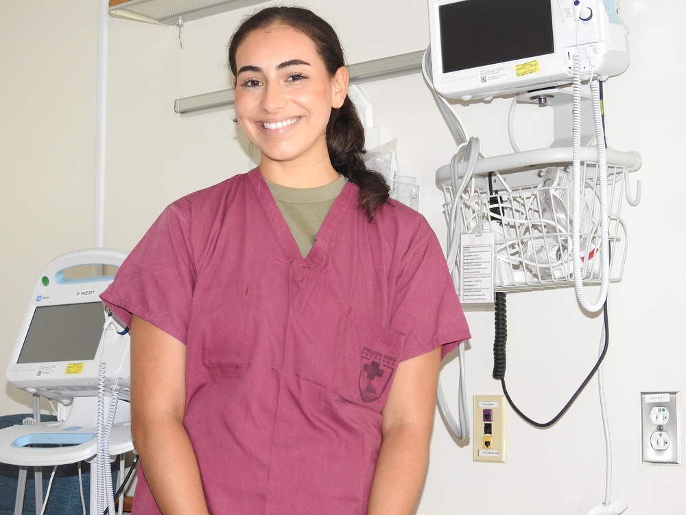 The future of Army nursing: ROTC cadets/nursing students in summer training at Walter Reed