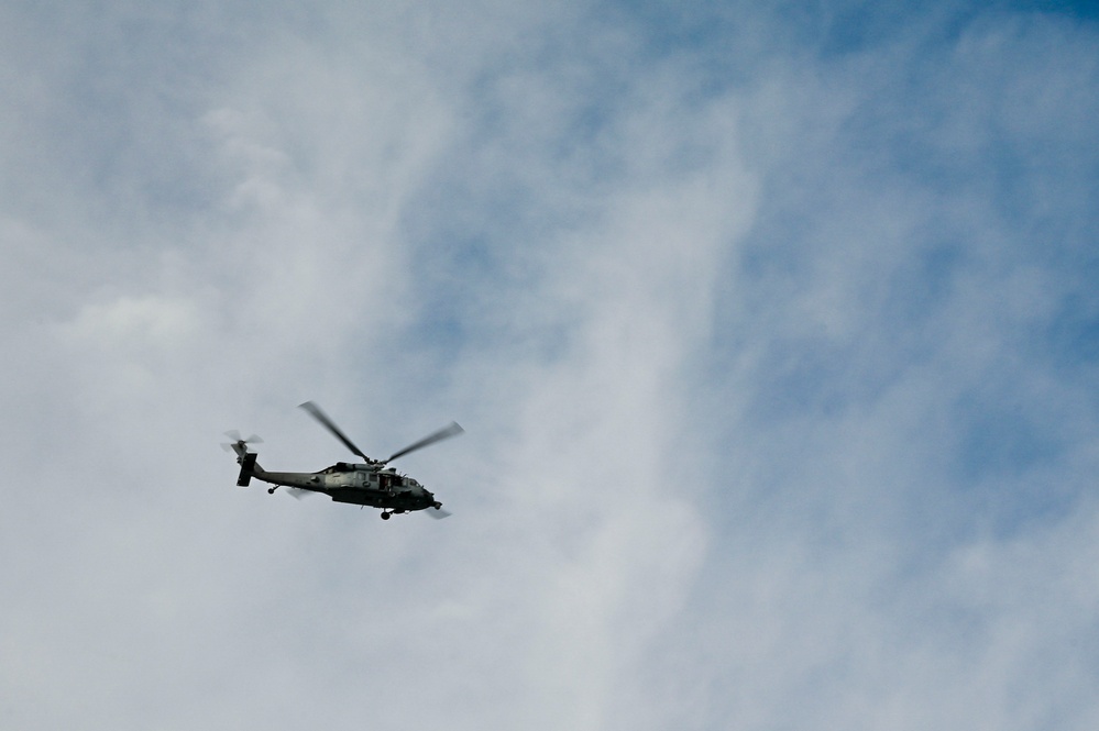 Helicopter Hoist Operation during Exercise Northern Strike