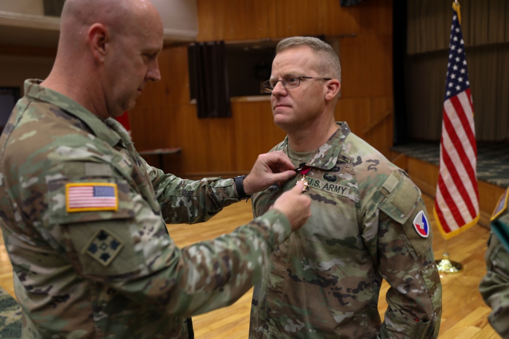 418th CSB conducts Change of Command Ceremony