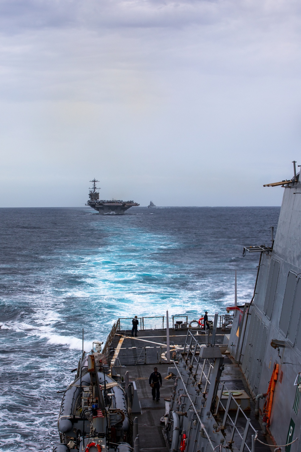 USS Stout in COMPTUEX