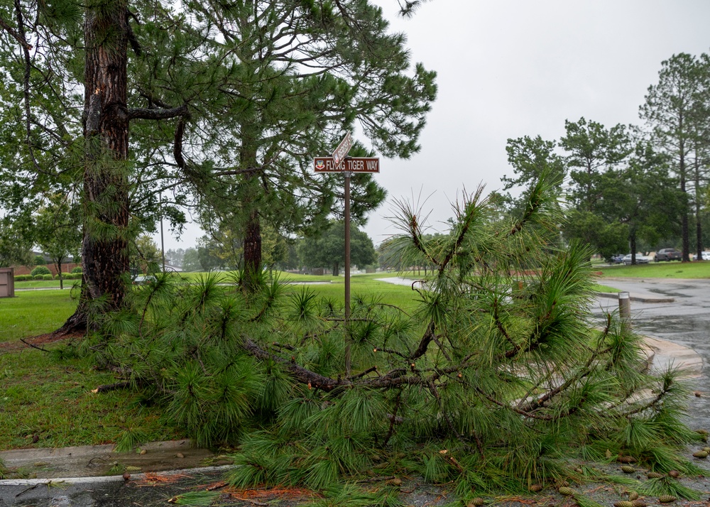 Moody AFB assesses damage from Tropical Storm Debby