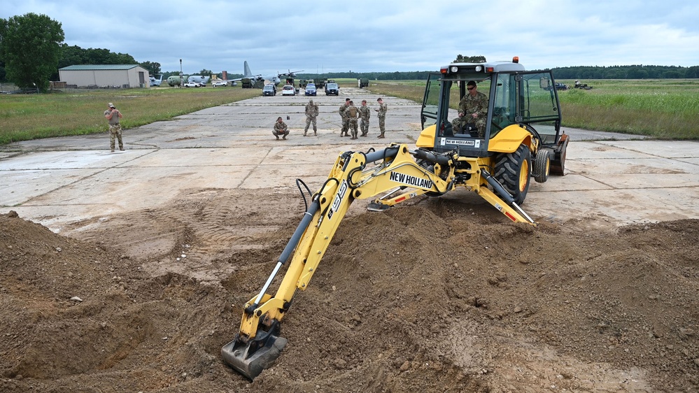 178th Mission Support Group trains during Northern Lightning