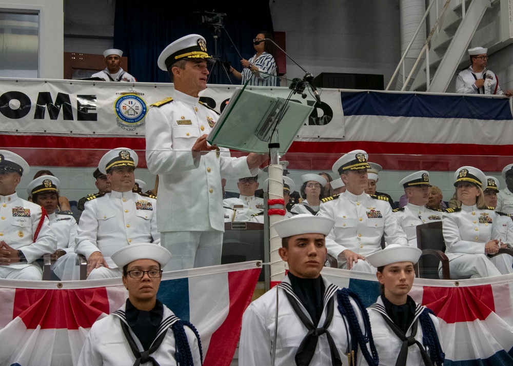 Recruit Training Command Pass in Review