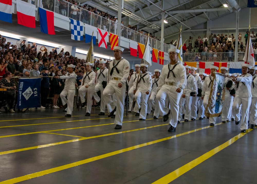 Recruit Training Command Pass in Review