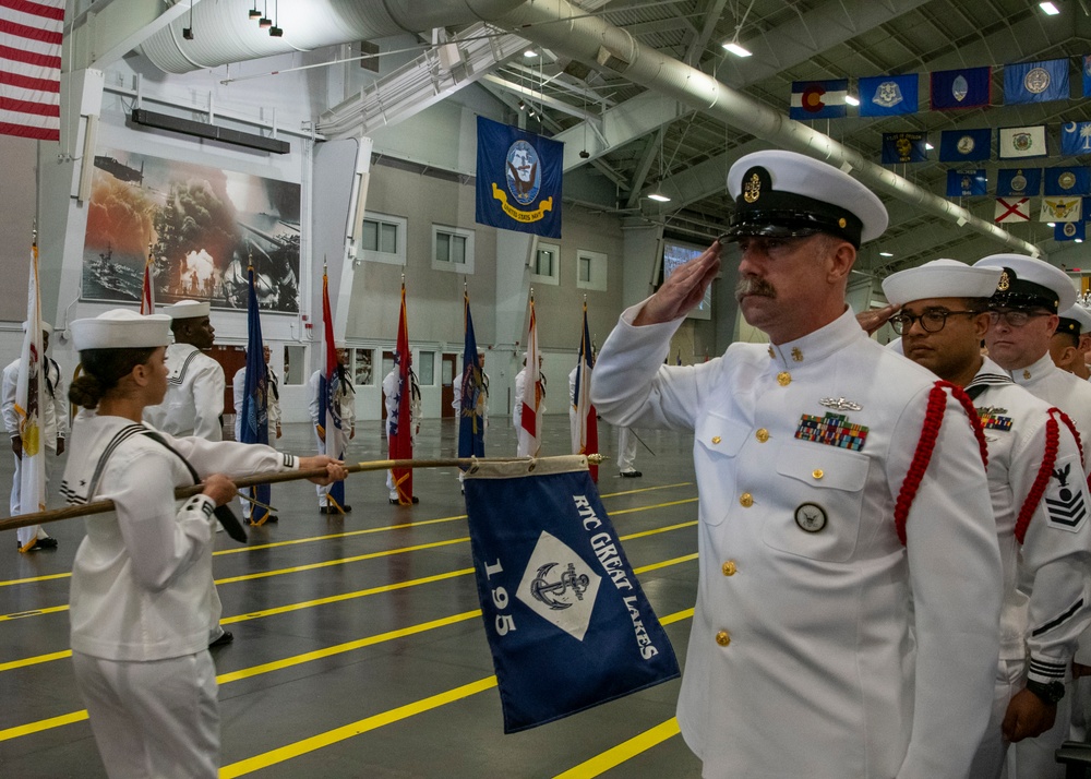 Recruit Training Command Pass in Review