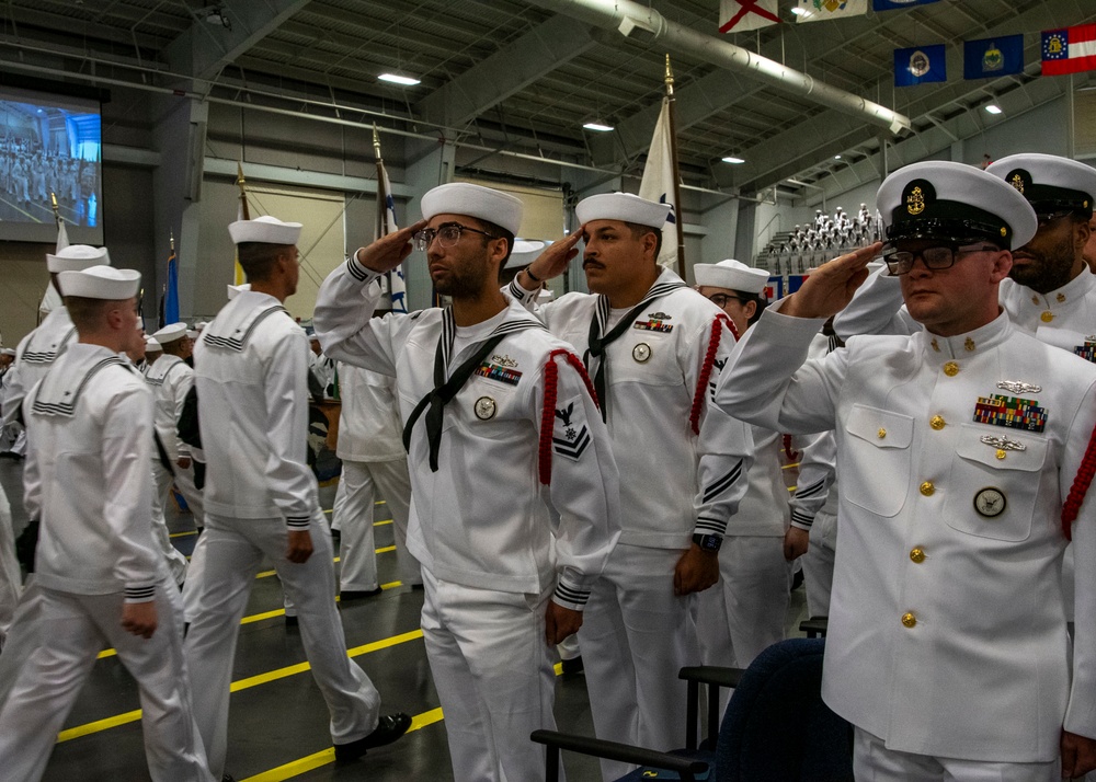 Recruit Training Command Pass in Review