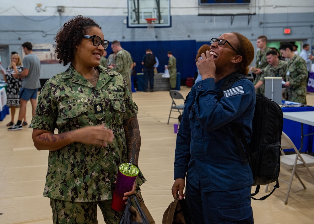 USS John C. Stennis (CVN 74) Hosts Education Fair