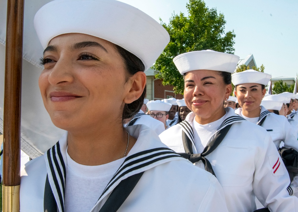 Recruit Training Command Pass in Review