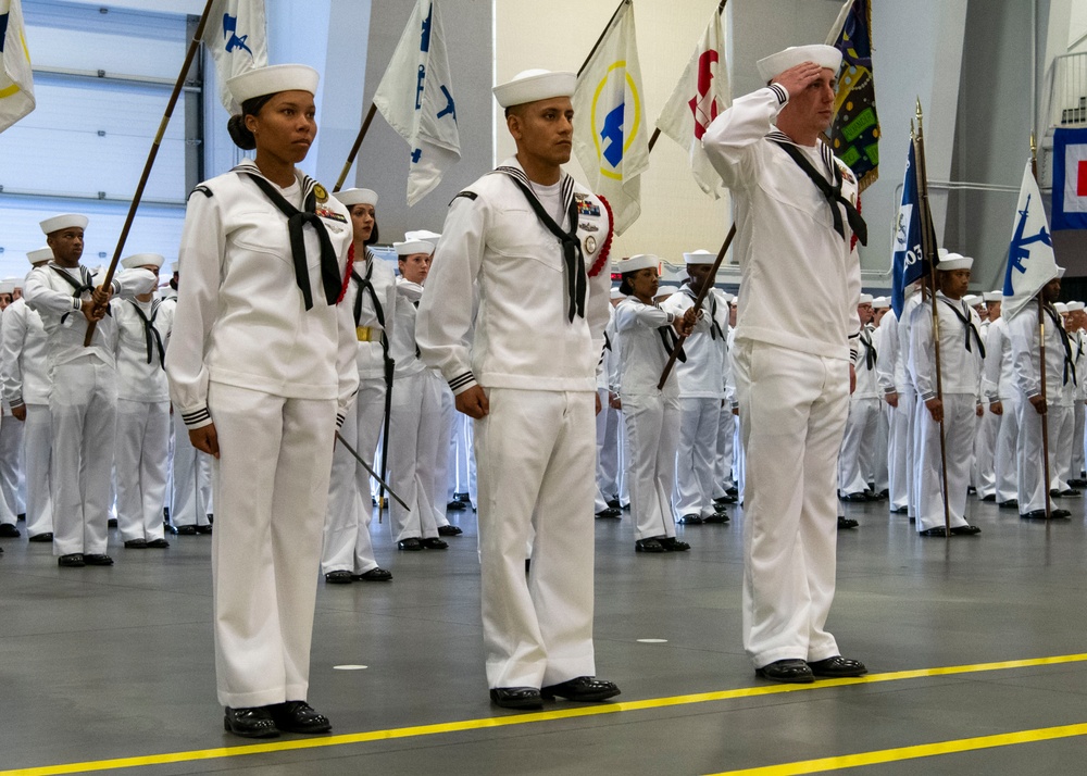 Recruit Training Command Pass in Review