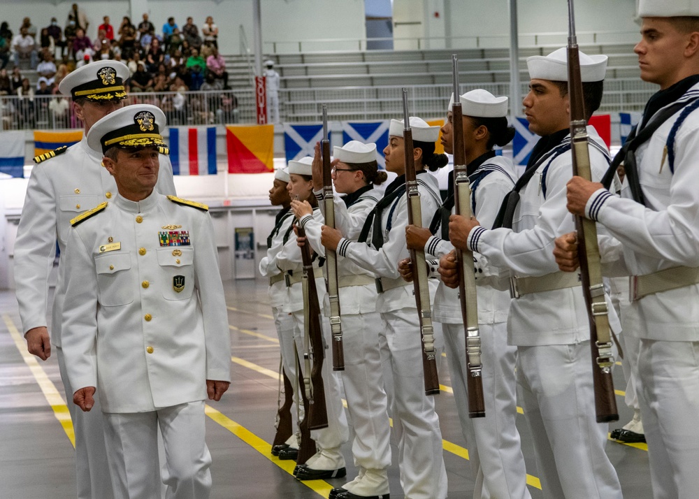 Recruit Training Command Pass in Review