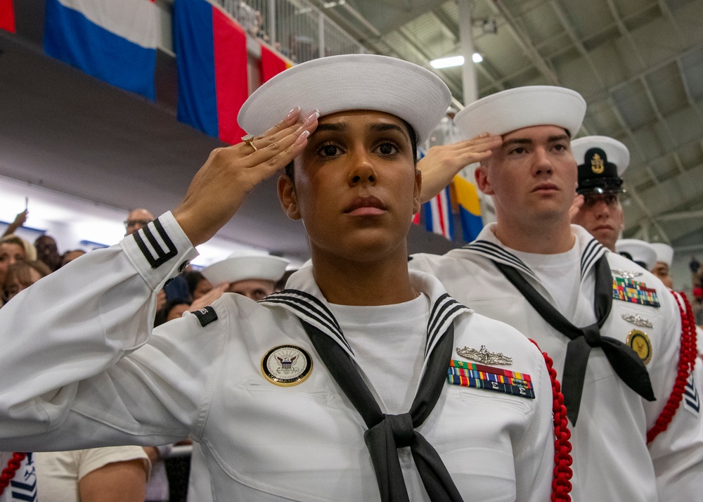 Recruit Training Command Pass in Review