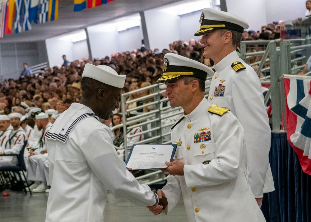 Recruit Training Command Pass in Review