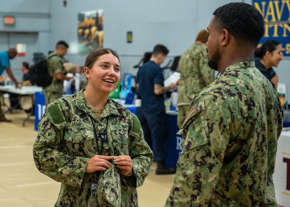 USS John C. Stennis (CVN 74) Hosts Education Fair