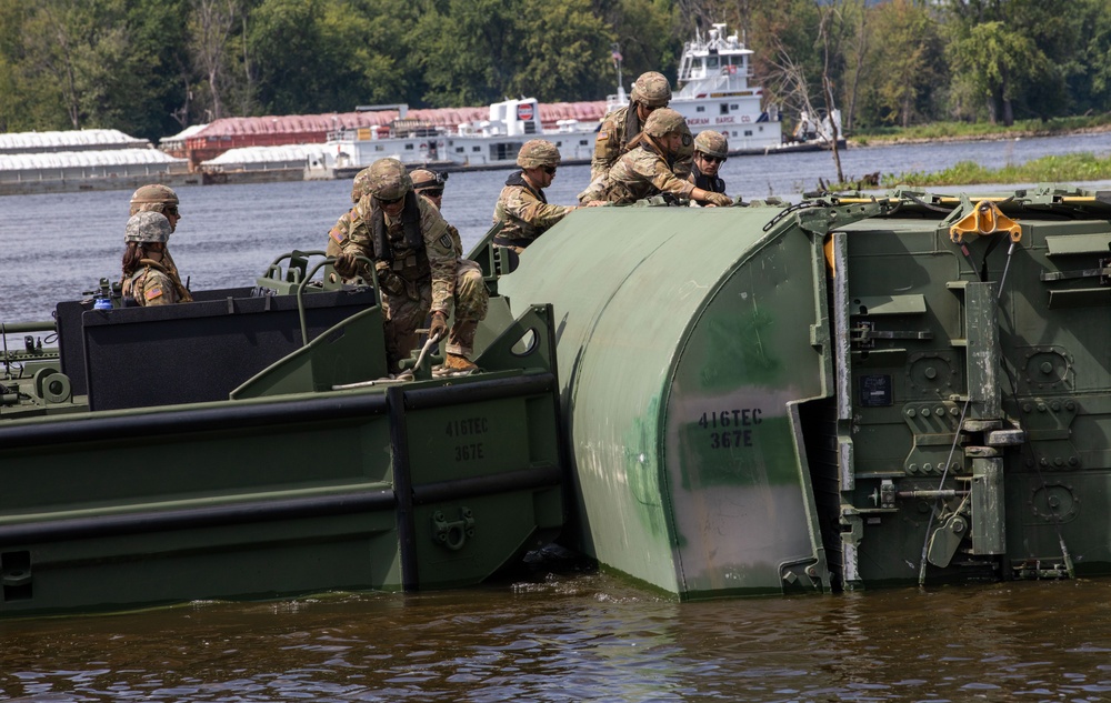 Bridge company makes waves at annual training exercise