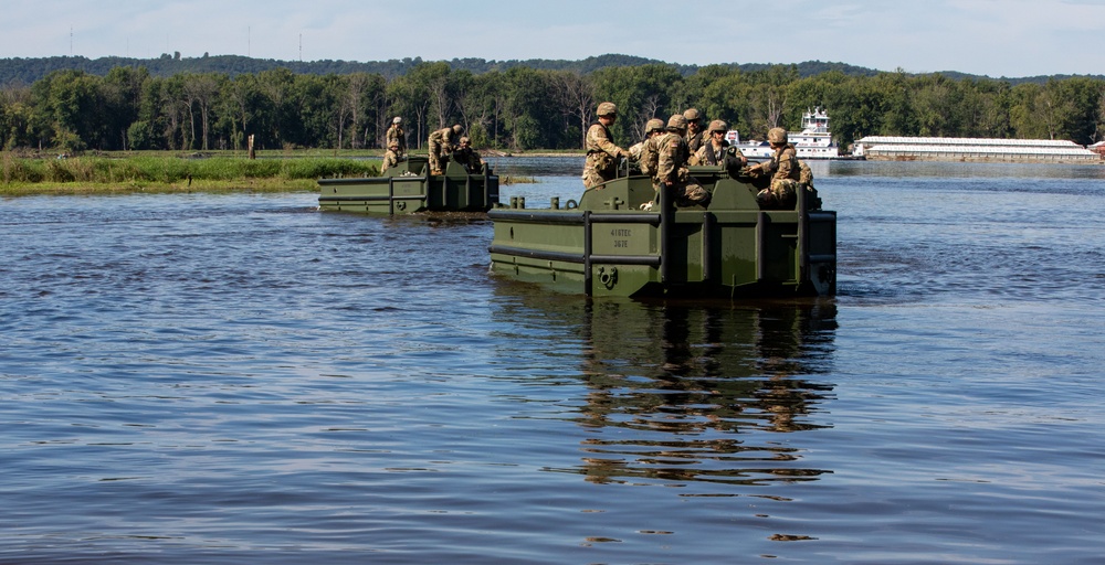 Bridge company makes waves at annual training exercise