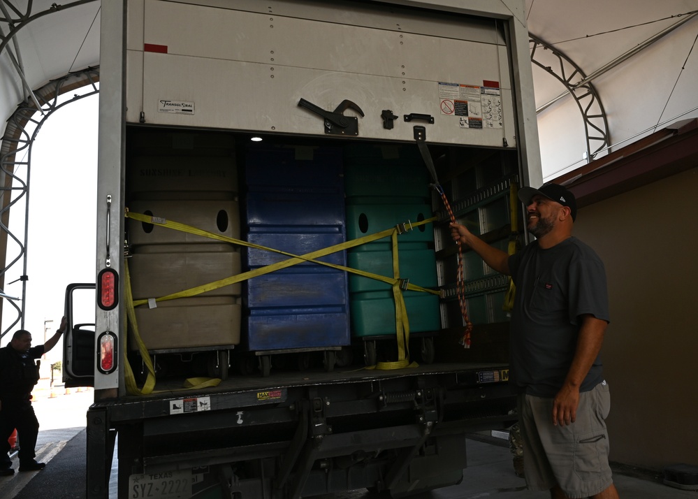 902d SFS inspects commercial vehicles