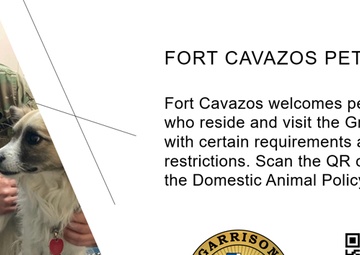 Fort Cavazos unveils new domestic pet policy
