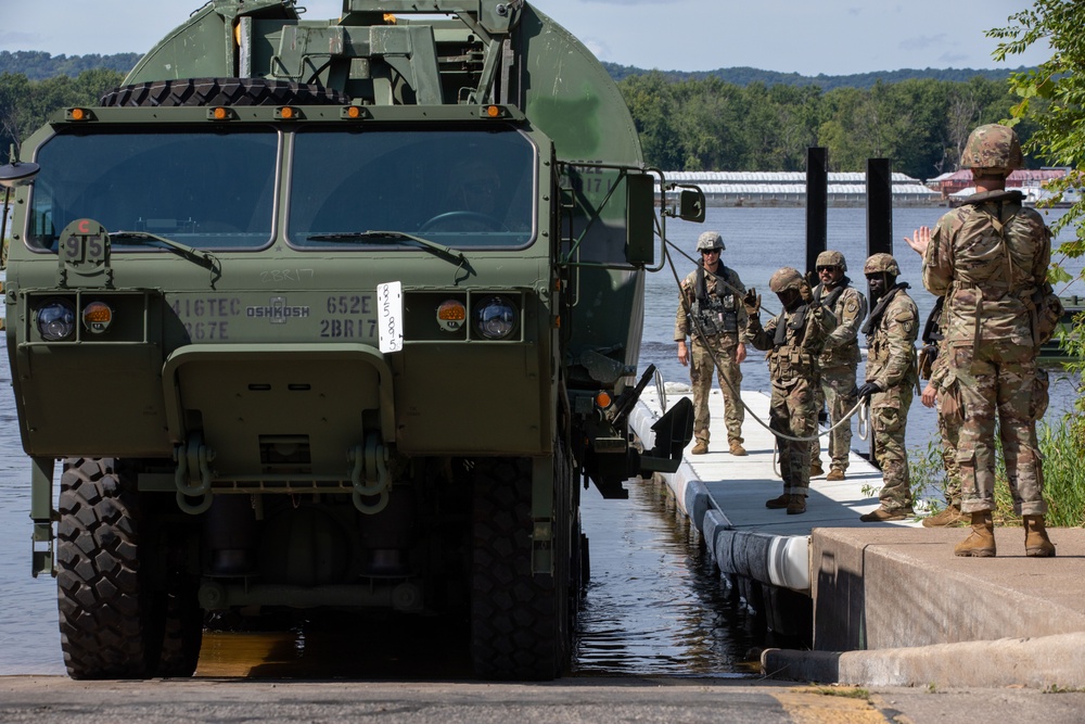 Bridge company makes waves at annual training exercise