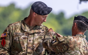 Colonel Tyler Partridge Assumes Command of Troops at Fort Campbell, KY