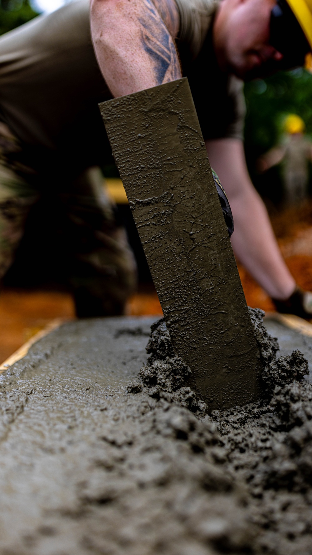 Oklahoma National Guard continues construction of trench warfare lane