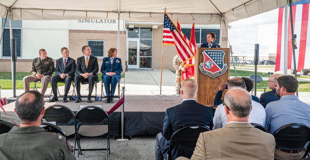 Simulator Ribbon Cutting