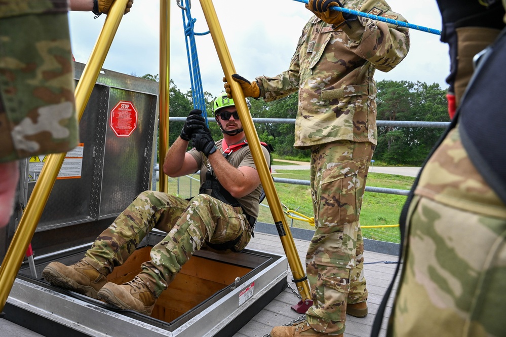 178th Mission Support Group trains during Northern Lightning