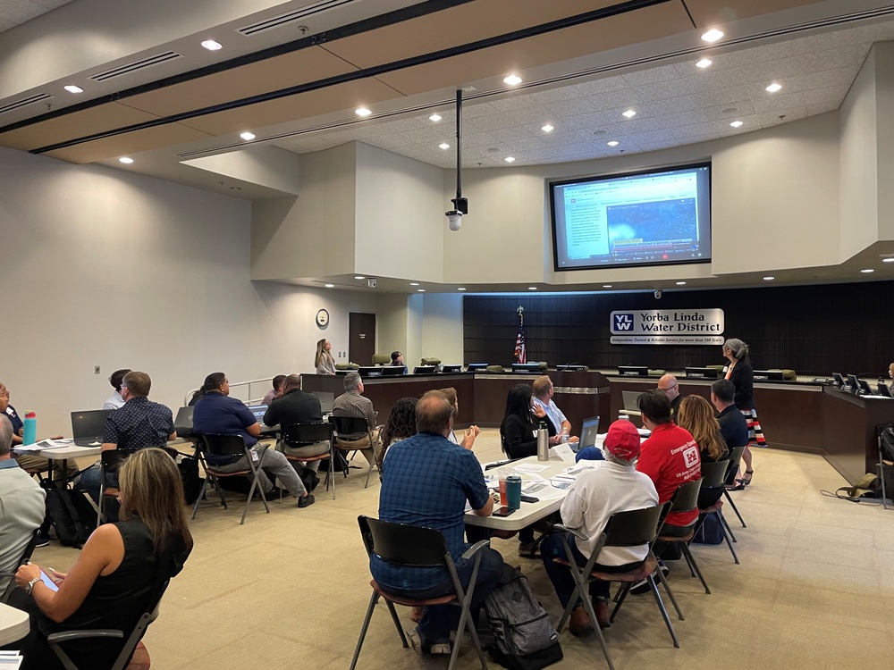 Yorba Linda emergency exercise unites USACE partners, stakeholders