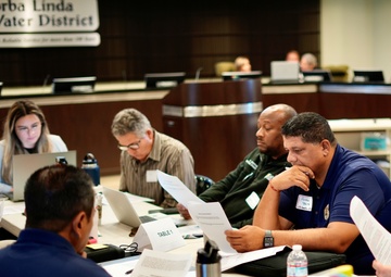 Yorba Linda emergency exercise unites USACE partners, stakeholders