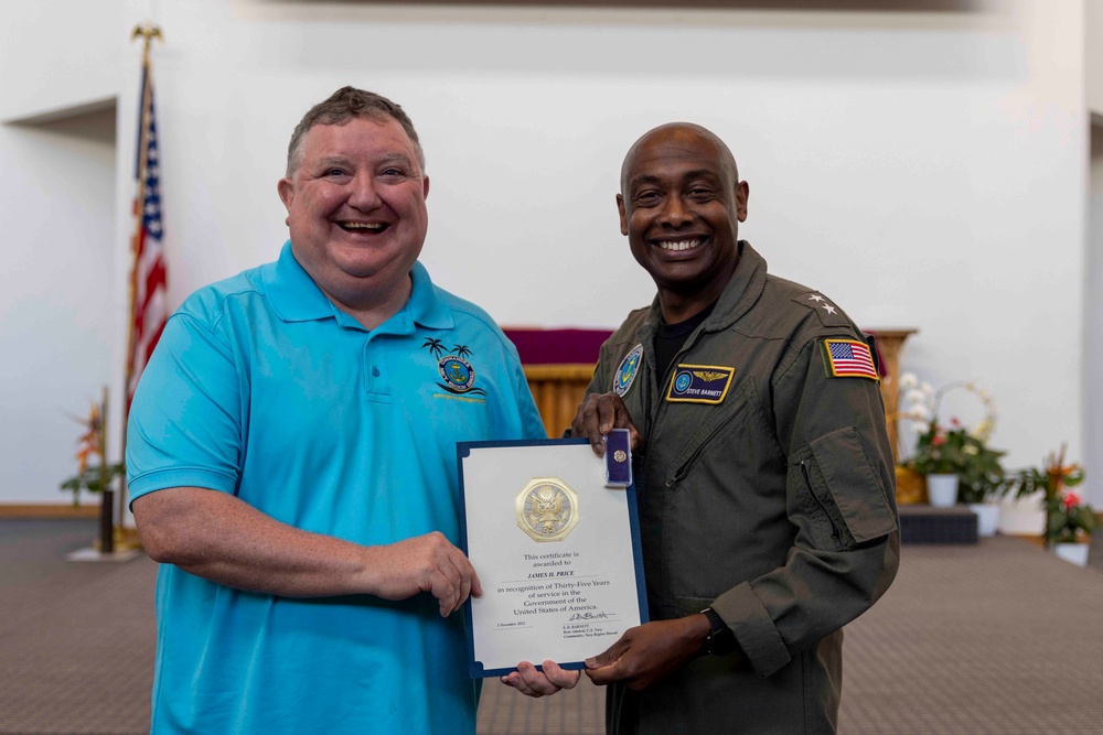 DVIDS – News – Service Spotlight: James H. “JayBird” Price III honored for decades of loyal service